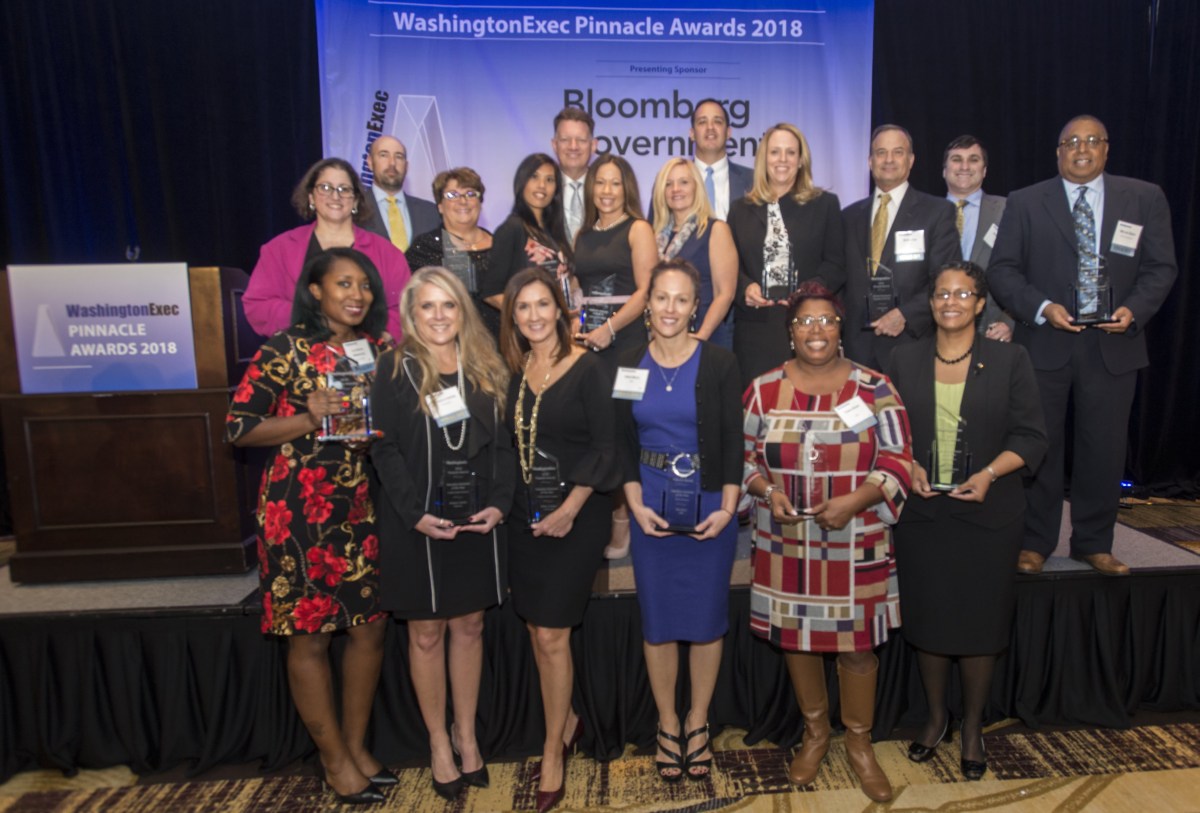 2018 WashingtonExec Pinnacle Awards Award Ceremony - Event at the Ritz Carlton in Tysons Corner, VA