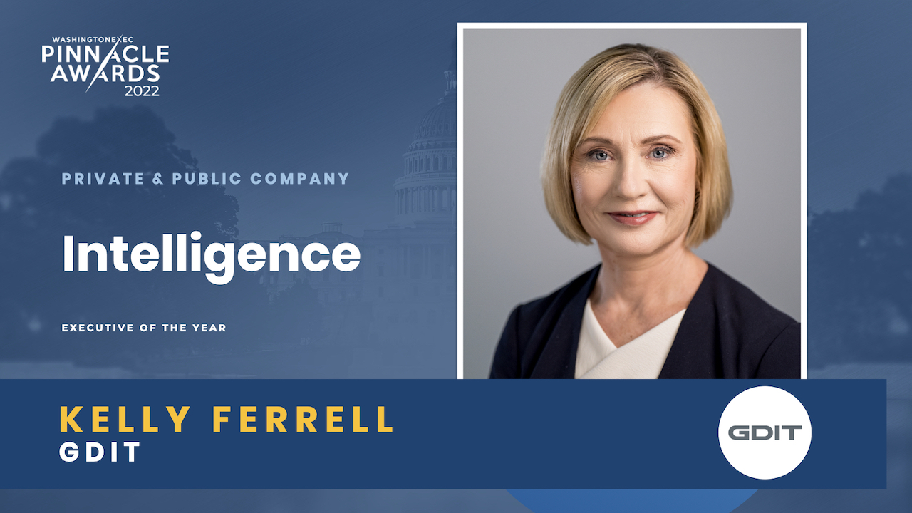 Private & Public Company Intelligence Executive of the Year - Kelly Ferrell, GDIT