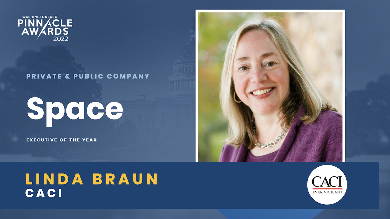 Private & Public Company Space Executive of the Year - Linda Braun, CACI