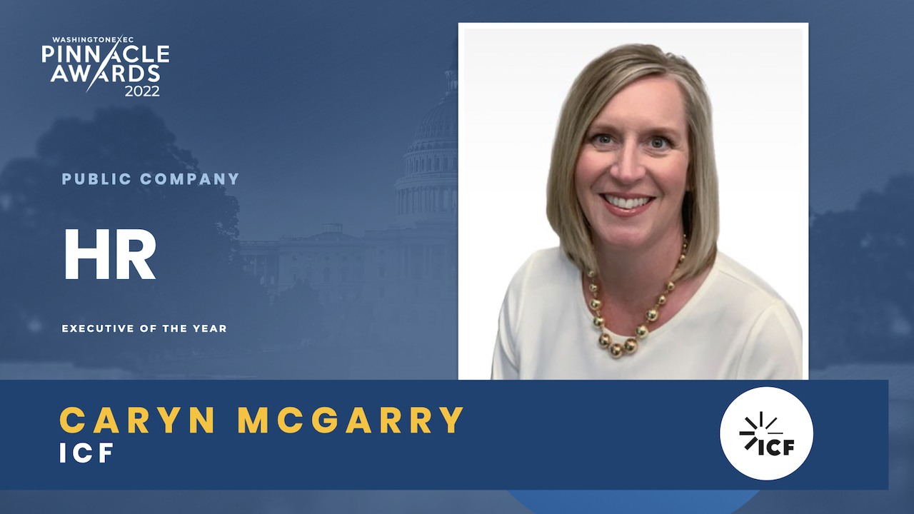 Public Company HR Executive of the Year - Caryn McGarry, ICF