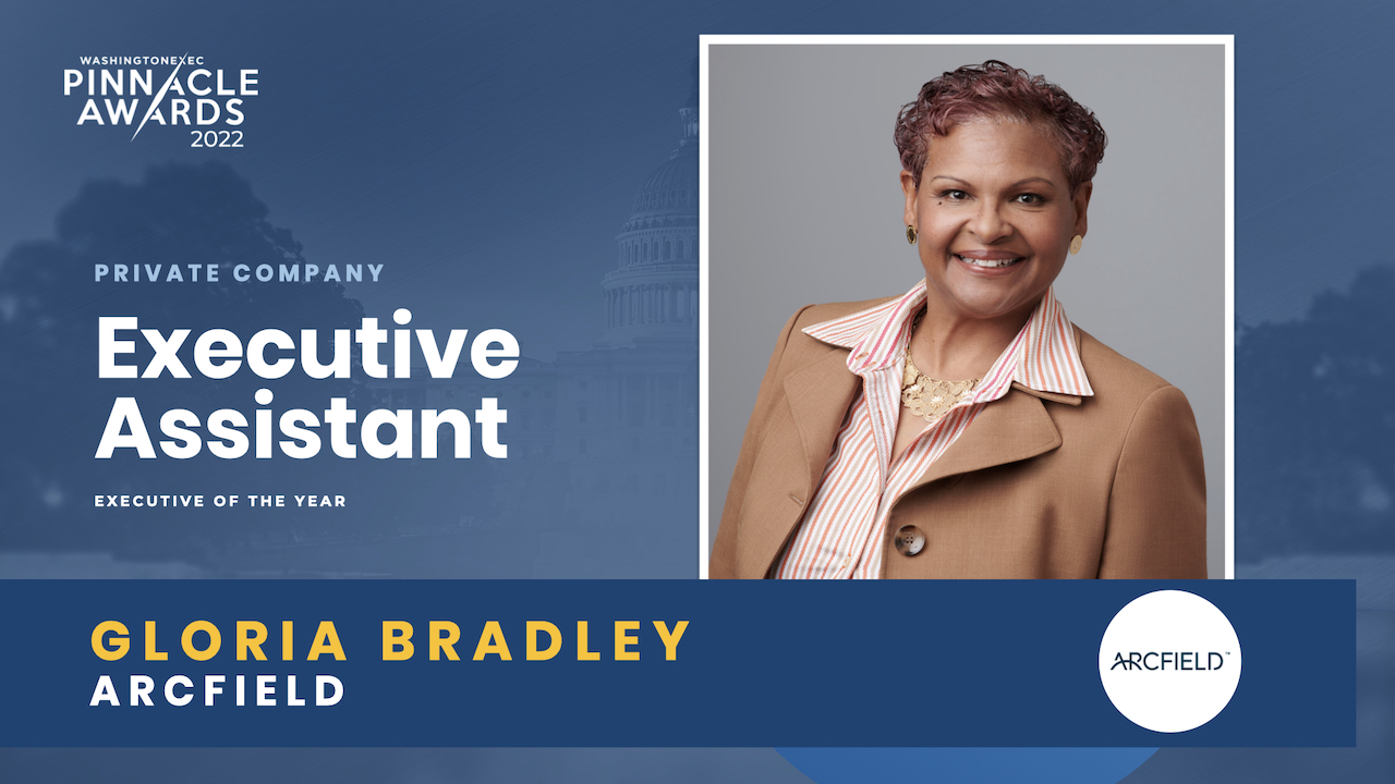 Private Company Executive Assistant Executive of the Year - Gloria Bradley, Arcfield
