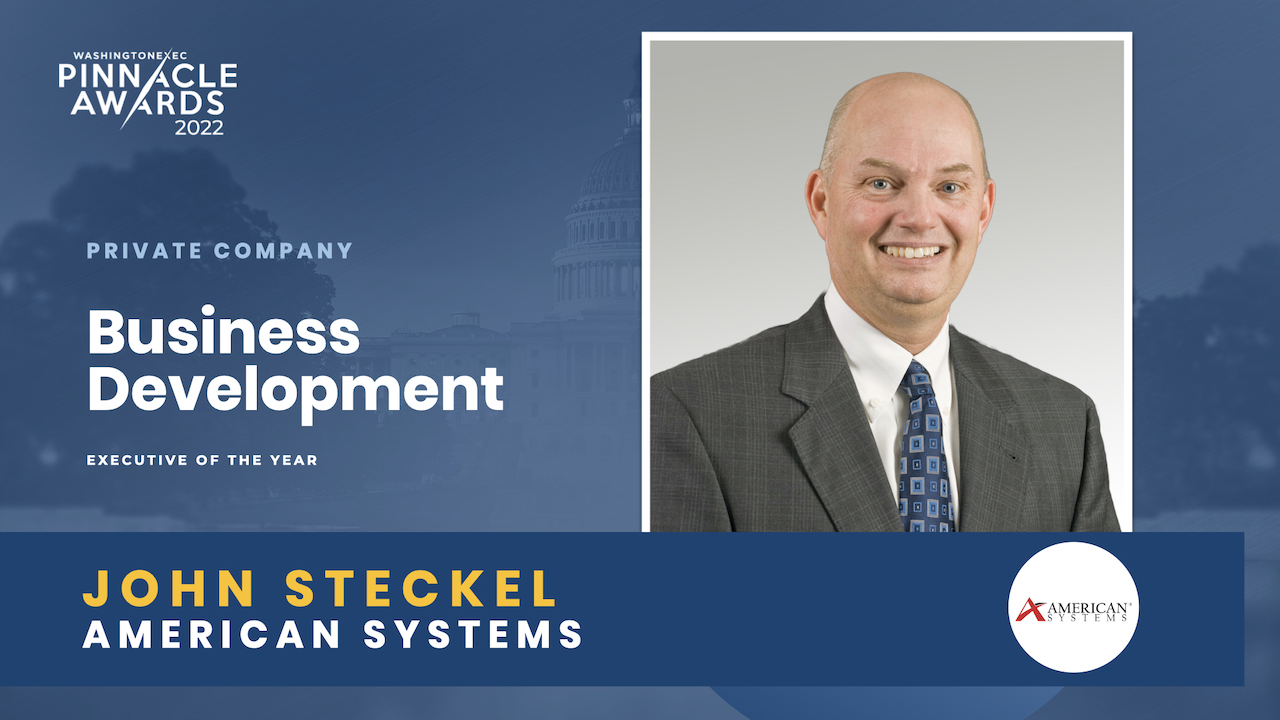 Private Company Business Development Executive of the Year - John Steckel, American Systems