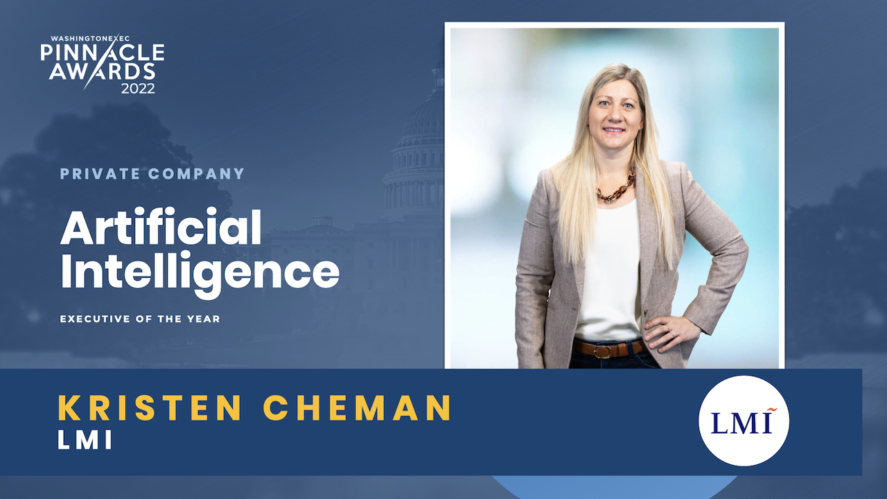 Private Company Artificial Intelligence Executive of the Year - Kristen Cheman, LMI